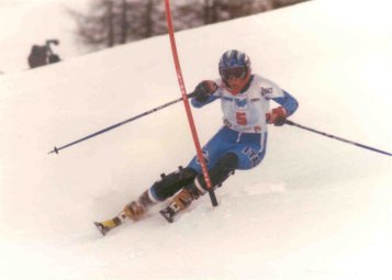 Camilla Alfieri in slalom