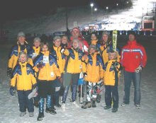 Il team imperiese con Giorgio Rocca